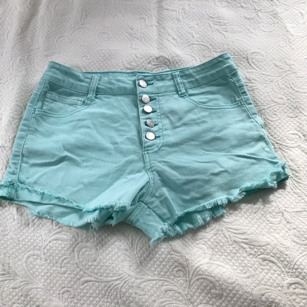 High waisted shorts